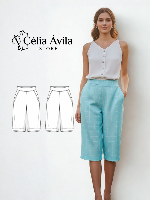 Molde Digital: Bermuda Cristina