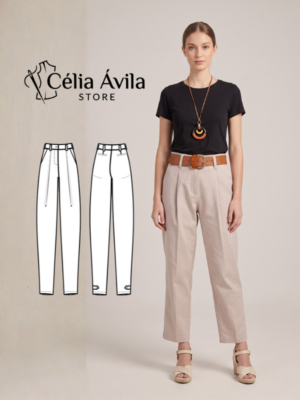 Molde Digital: Calça Silvia