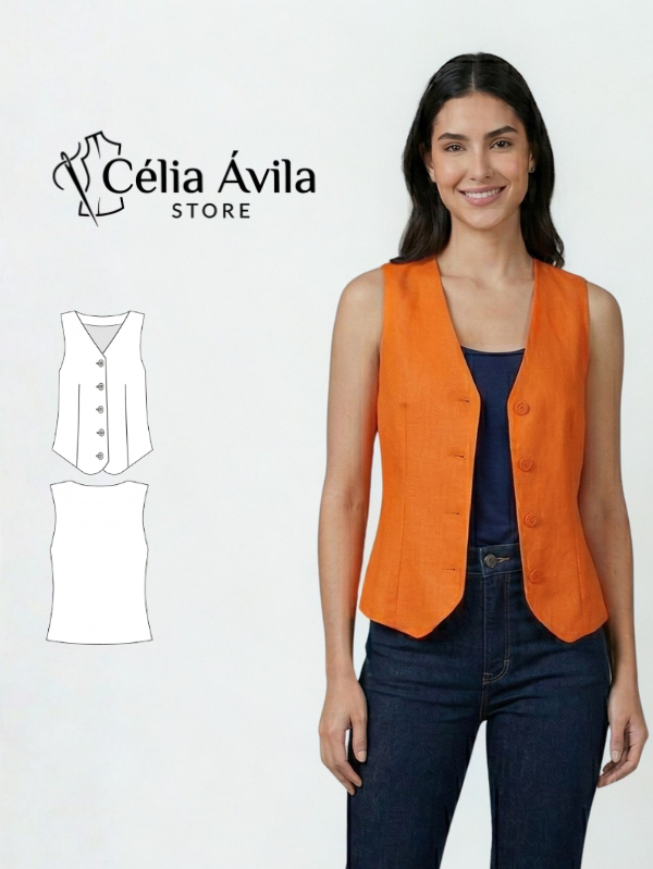 Molde Digital: Colete Tati