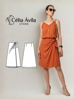 Molde Digital: Saia Envelope Antonia