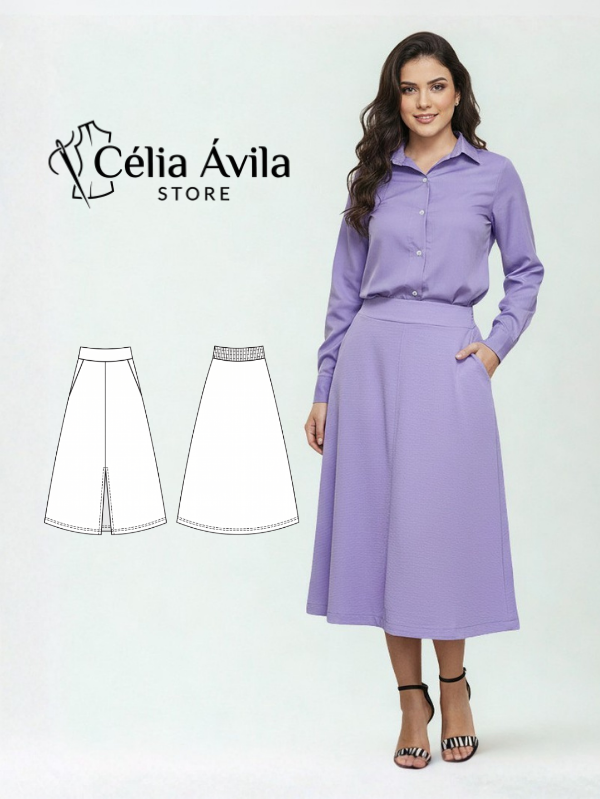 Molde Digital: Saia Fabiana