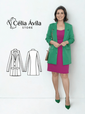 Molde Digital: Blazer Eva