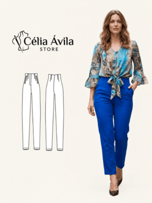 Molde Digital: Calça Zara