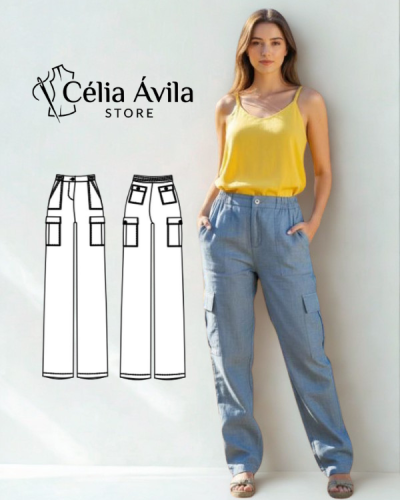 Calça Cargo Micaela 1