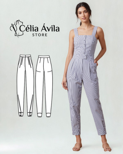 Calça Jogger Prega 1