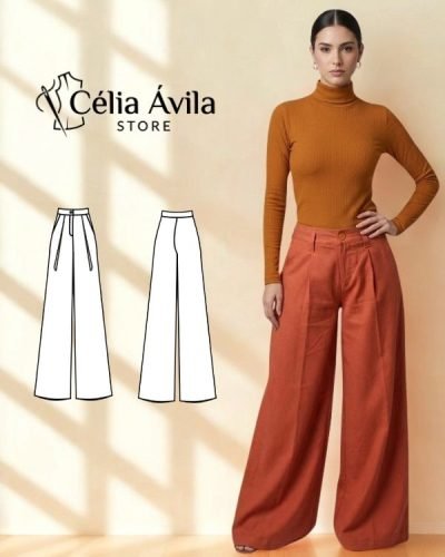 Calça Pantalona Laila 1